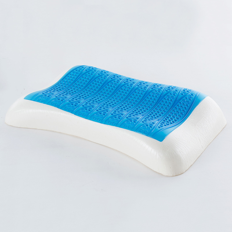 ErgoWellness™ Advanced Cooling Gel Memory Foam Pillow for Cervical Neck Relief