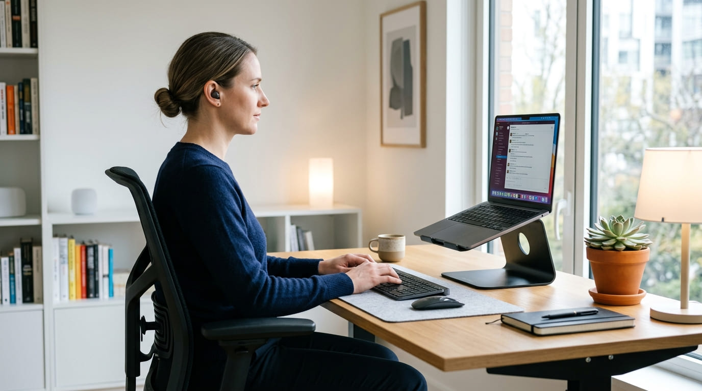 How to Fix Tech Neck: 5 Ergonomic Tips for Remote Workers